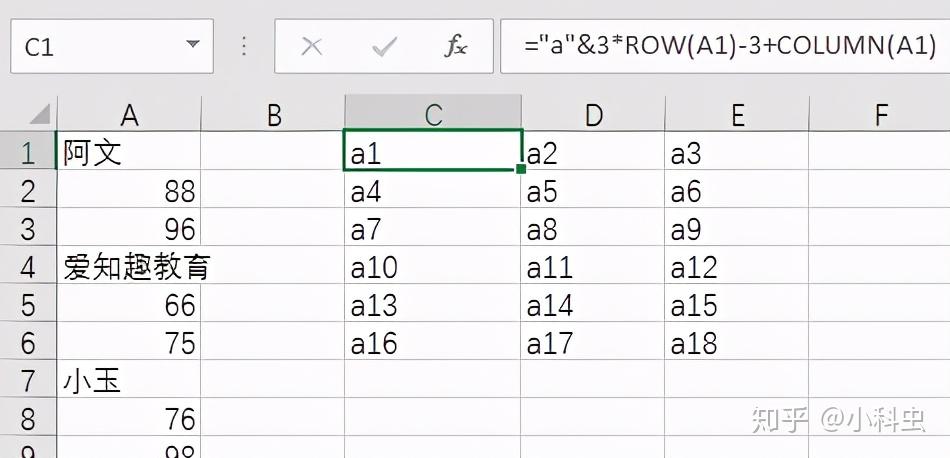 Excel教程:实用的INDIRECT函数有多强,你知道吗?Excel神技能!